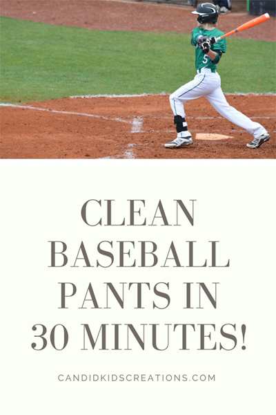 advertisement for How to Clean Baseball Pants article.