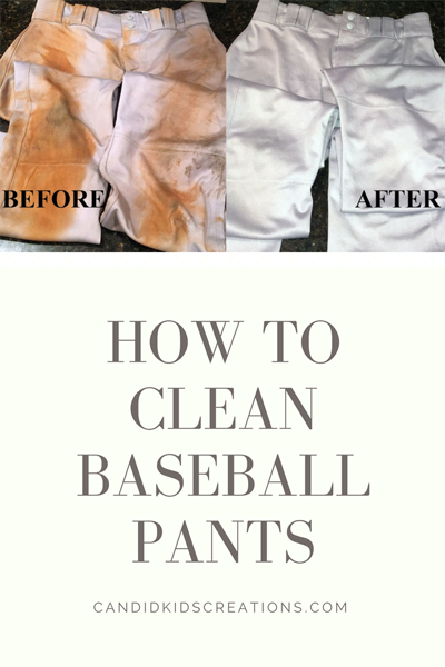 advertisement for How to Clean Baseball Pants article.