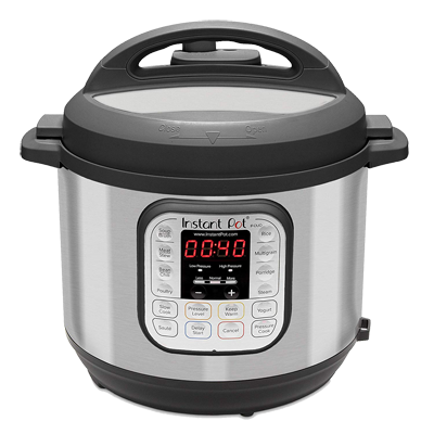 Image of Instant Pot Duo 60 7-in-1 Electric Pressure Cooker.